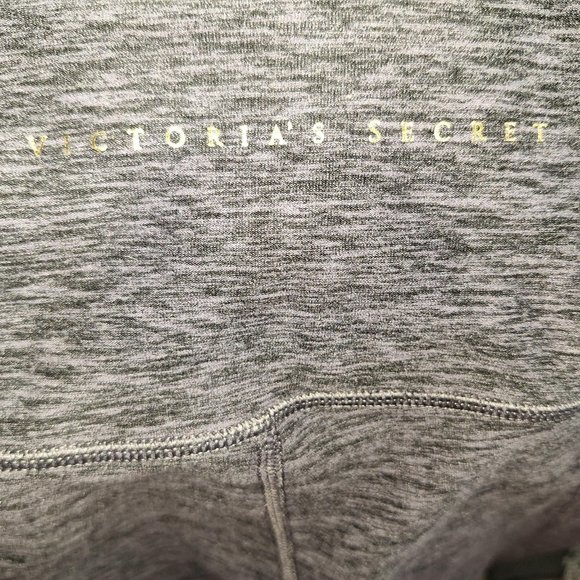 Victoria's Secret Grey Leggings with Pockets Grey with Purple Flecks Size SP - Picture 4 of 4